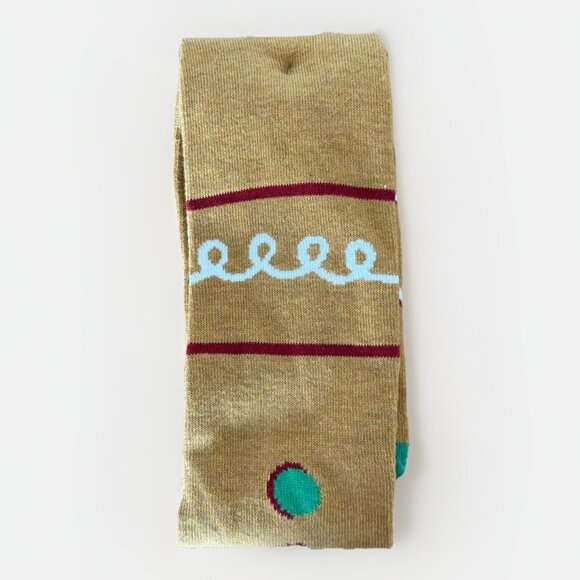 NEW GERTEX GINGERBREAD MAN LOUNGE SOCKS WOMEN’S SHOE SIZE 6-12 CHRISTMAS HOLIDAY - Picture 3 of 4